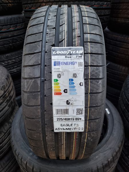 225/40/19 Goodyear 2бр RunFlat
