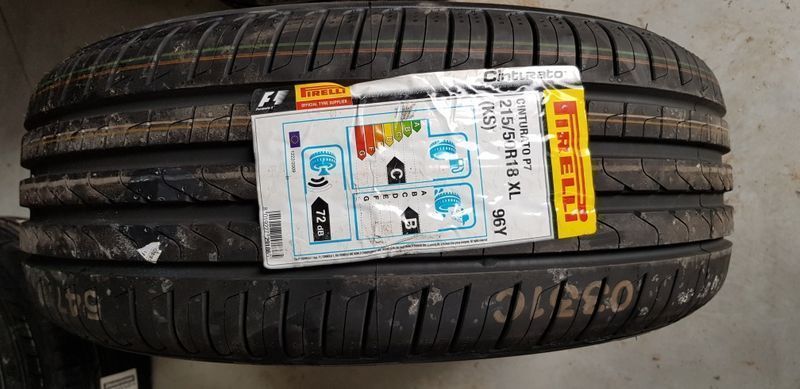 215/50/18 PIRELLI 4бр